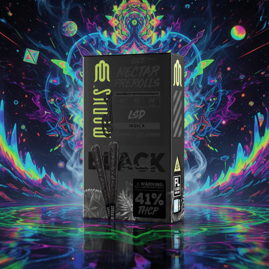 BLACK LIVE NECTAR PREROLLS 2CT - Modus Brand BLACK LIVE NECTAR PREROLLS 2CT - Modus Brand