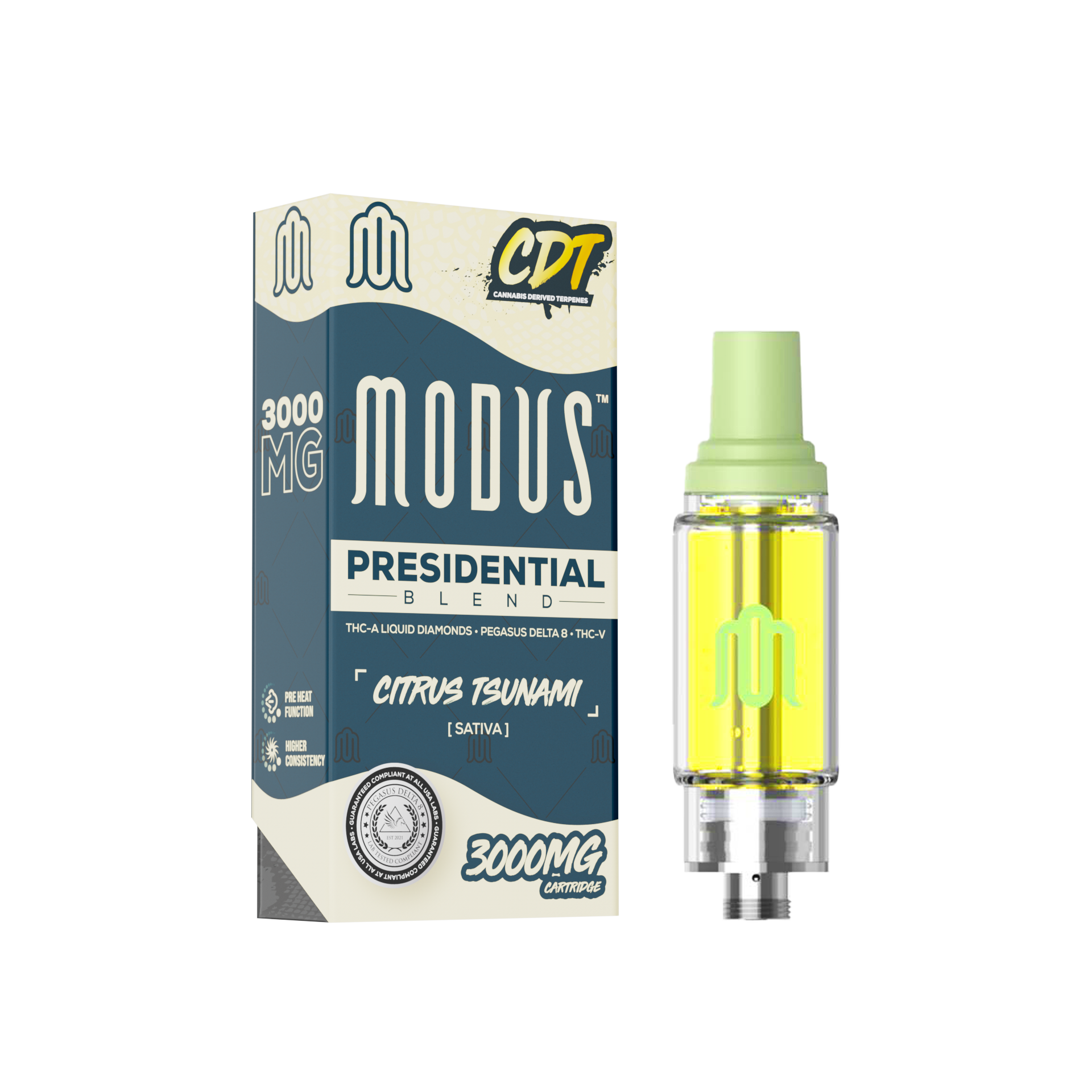 Modus Presidential Blend - The Best Delta Carts & Disposables - Modus Brand