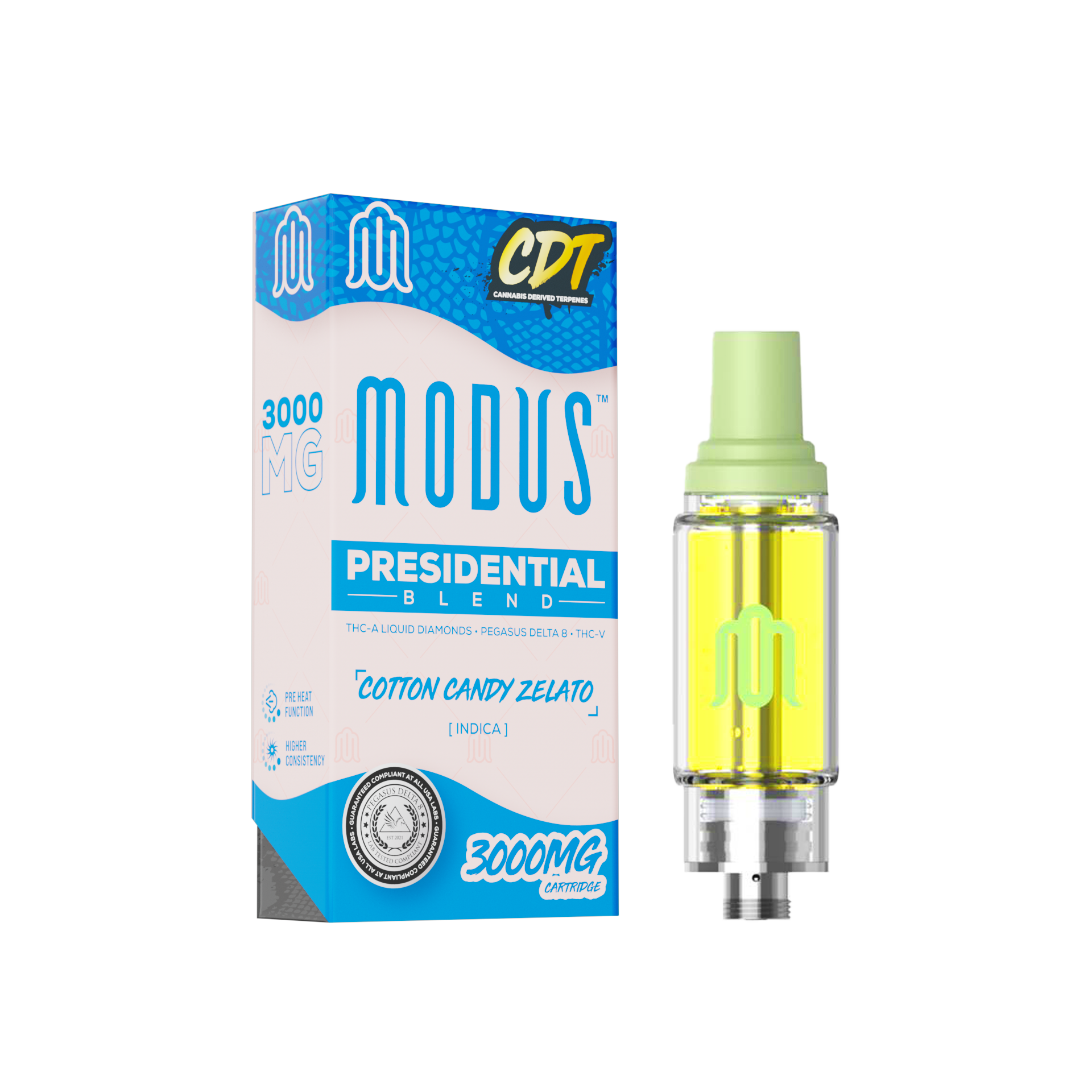 Modus Presidential Blend - The Best Delta Carts & Disposables - Modus Brand