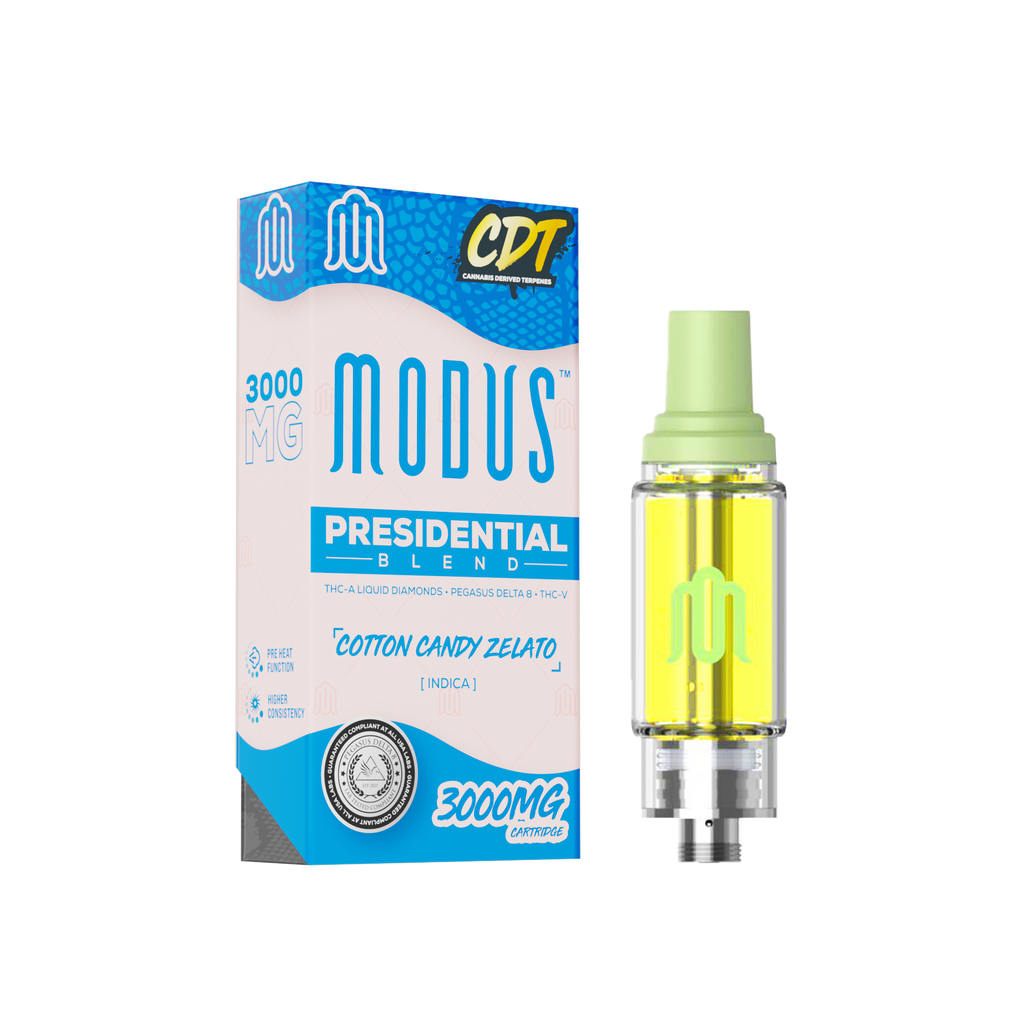 Modus Presidential Blend - The Best Delta Carts & Disposables - Modus Brand