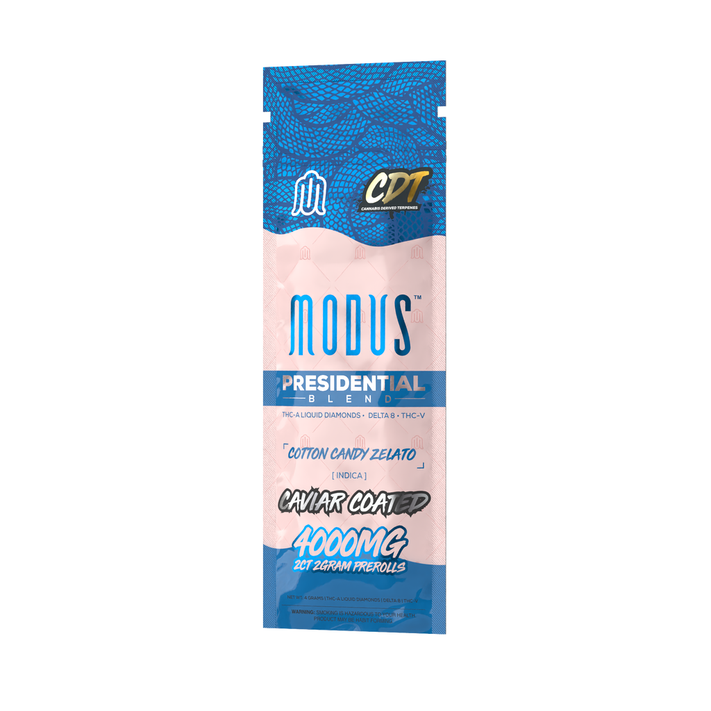 Modus Presidential Preroll - Delta 8, Liquid Diamonds, THC-V - Modus Brand