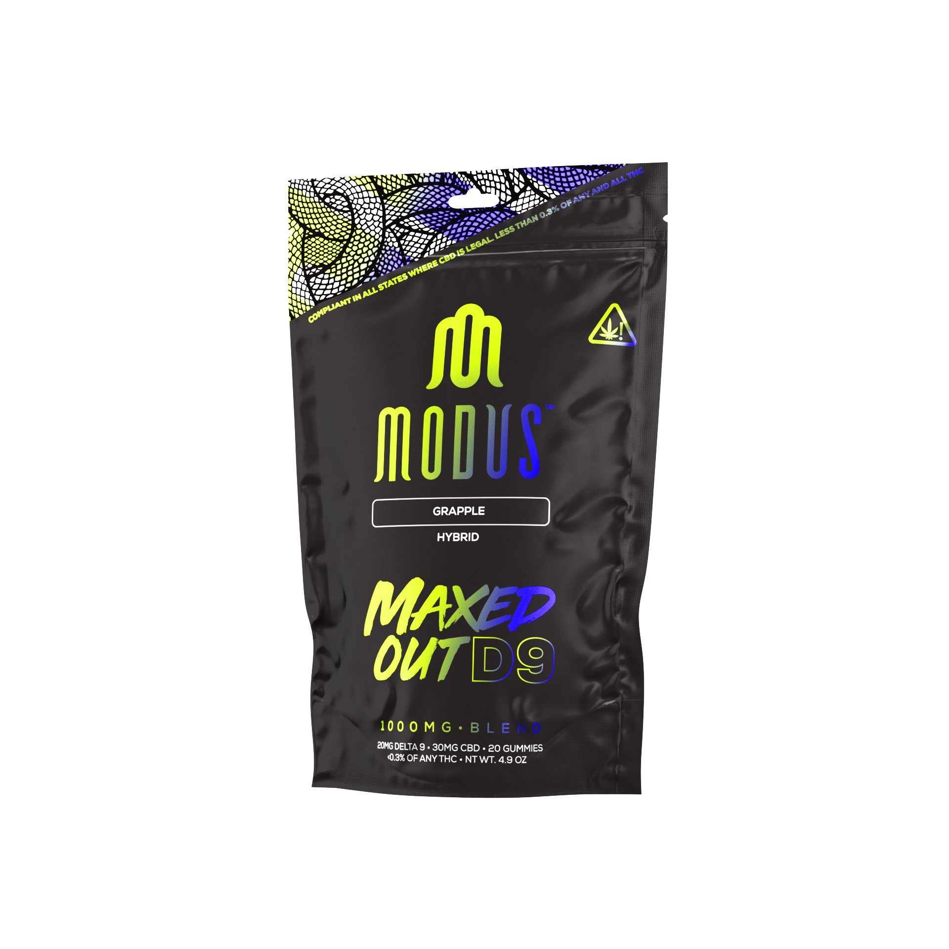 Modus Maxed Out Delta 9 CBD Gummies - Modus Brand